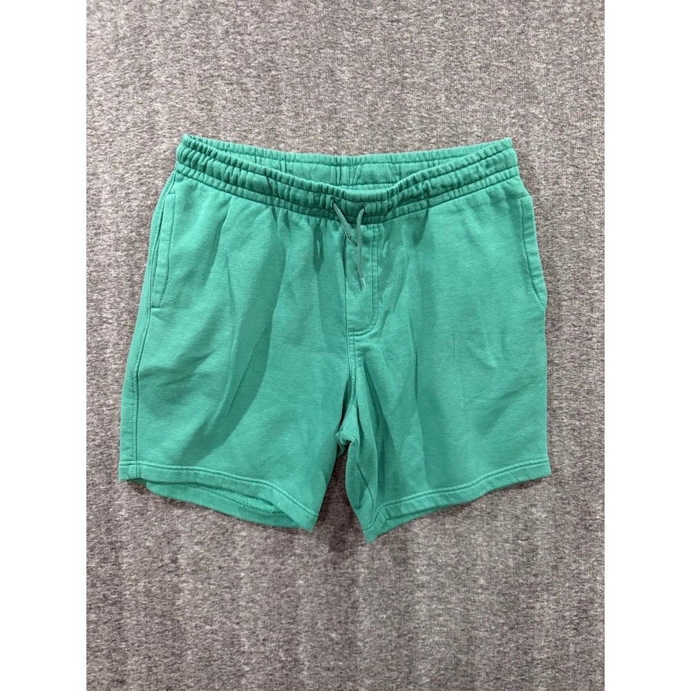 Goodfellow & Co Mens Teal Green Fleece Sweat Shorts Size L